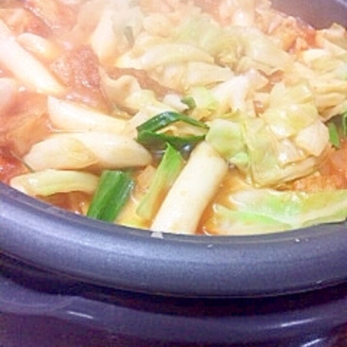 韓国のお友達に教わった~トッポギ☆